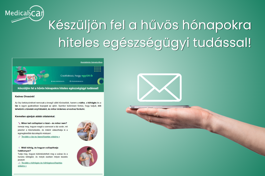 Készüljön fel a hűvös hónapokra hiteles egészségügyi tudással!